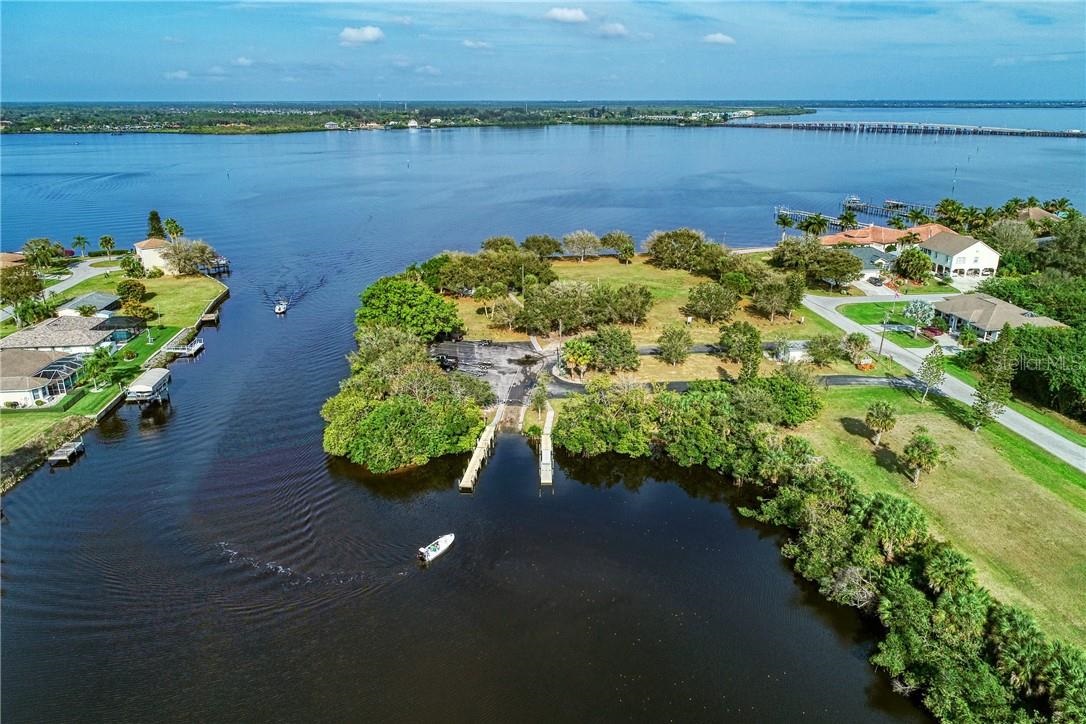 Property Owners of Gulf Cove Park Boat Ramp From Above 1