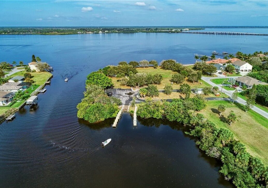 Property Owners of Gulf Cove Park Boat Ramp From Above 1